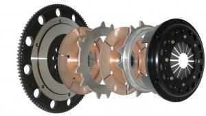 Honda Civic Twin Disc Clutch Kit - Comp1 Clutch - Ceramic - `99-`01